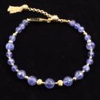 タンザナイトファセットカットビーズ...