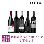 ショッピング送料無料 ワイン ワインセット エノテカ 果実味たっぷり赤ワイン5本セット KR5-1 [750ml x 5] 送料無料