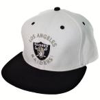 AJD CAP COOP NFL LOS ANGELES RAIDERS ロサンゼルス レイダース スナップバックキャップ (ホワイト) 並行輸入品