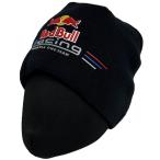 ショッピングred [並行輸入品] Pepe Jeans ペペジーンズ Red Bull レッドブル レーシング ラバーロゴ ビーニーニットキャップ (ダークネイビー)