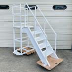 [ б/у ] работа для стремянка леса высоты работа положение высота 1050mm белый [ перемещение производство .] Hokkaido * самовывоз ограничение 