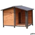 ペットハウス ペット犬小屋 ペットヴィラ 屋外の犬小屋 屋内猫犬小屋 外の全天候型 大中小ペットルーム オールシーズン利用可能 木製ペットハウス ドア付きペッ