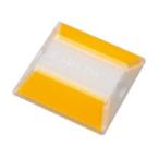 セーフアイSB-YW両面同色反射 黄+黄　最高の再帰指向反射性能を有する貼り付け式道路反射鋲(法人様限定)