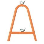 特価工事用単管バリケード スチール製オレンジ色（法人様限定）