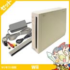 ショッピングWii Wii ウィー 本体 シロ 白 ニンテンドー 任天堂 Nintendo 中古 4点セット