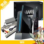 Wii ニンテンドーWii 本体 クロ 黒 Wiiリモコン 完品 外箱付 任天堂 ニンテンドー 中古