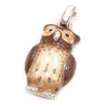 Yahoo! Yahoo!ショッピング(ヤフー ショッピング)チャーム ペンダントトップ シルバー925 梟 フクロウ ミミズク イタリア製 サツルノ レディース メンズ プレゼント ギフト