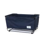 スタッキングボックス + キャスター ネイビー キャンプ アウトドア 収納ボックス オシャレ camp OUTDOOR 収納 動く 重ねる 0818cp