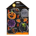 Wilton クッキー型 ホーンテッドハウスカッターセット7PC ウィルトン クッキー おばけ 型 抜型 ハロウィン 抜き型 型抜き カッター お弁当 製菓
