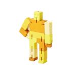 AREAWARE マイクロキューボット MLT YE ブロック おもちゃ インテリア ディスプレイ キューブ ロボット パズル 知育玩具