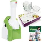 Yonanas 902RJ-GR ( белый / зеленый ) комплект / рефрижератор фрукты здоровый рефрижератор лёд джелато ручная работа сладости конструкция yonanas(33to45)