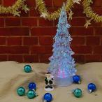 LEDクリスマスウォーターツリー 31.5cm / LED クリスマスツリー クリスマス ツリー LED インテリア ライト 持ち運び 電池式 おしゃれ イルミネーション