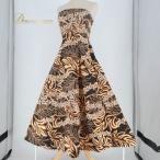  б/у Emikaemika хула костюм One-piece платье оттенок коричневого tube top плюмерия рисунок cocos nucifera рисунок симпатичный блестящий ... яркий взрослый ... чай o...