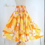  хула костюм ALOHA STANDARDSaro - стандартный юбка пау orange серия сделано в Японии плюмерия рисунок симпатичный блестящий ... яркий 