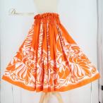  б/у Hawaiian танцевальный костюм хула юбка orange серия two цвет tiare рисунок одиночный простой симпатичный блестящий ... яркий изначальный . оранжевый белый - wa...