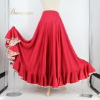  фламенко костюм tienda de flamencotienda фламенко faruda юбка оттенок красного точка рисунок полька-дот симпатичный Испания производства 