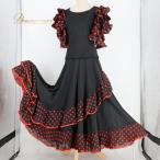  фламенко костюм prima boutique Prima btik две части выставить верх и низ в комплекте оттенок черного полька-дот точка чёрный красный bo Ran te