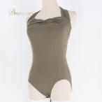  балет костюм Chacott коричневый раскладушка Leotard урок одежда хаки серия одноцветный урок тренировка Dance внутренний взрослый женский простой 