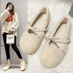  мокасины туфли без застежки женский обратная сторона ворсистый .... мутон обувь туфли-лодочки защищающий от холода теплый плоская обувь ....