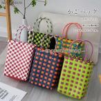ショッピングストローバッグ カゴバッグ トート ハンドバッグ トートバッグ 手持ちバッグ サマーバッグ ストローバッグ かごバッグ 草編み 手提げ ミニバッグ 軽量 可愛い おしゃれ 春 夏