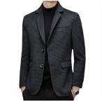 ショッピング細身 テーラードジャケット メンズ テーラード 羊毛 ブレザー スーツ  長袖  ビジネス 紳士用 通勤 アウター jacket 細身 春 秋 冬