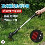草刈機 充電式 家庭用 女性 軽量 無線 安全 草刈り機 芝刈り機 コードレス 園芸 庭 掃除 グラストリマー USB充電 電動 園芸機械 草刈り 芝刈り 伸縮式
