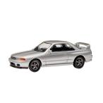 日産コレクション SKYLINE GT-R R32 1/64スケール モデルカー スパークシルバー BNR32 京商製 ダイキャストモデル ニッサン スカイライン