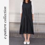 型紙　パターン　エプロンドレス型紙（エプロン風ワンピース）テキスト付き