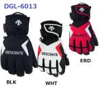 DESCENTE 2017 DGL-6013BLK-WHT-ERD◆GLOVE スキーグローブ