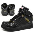 Yahoo! Yahoo!ショッピング(ヤフー ショッピング)VISION：ヴィジョン 【FUPY LUXURY KIDS2】 VKR-069 ハイカット/シューズ/スニーカー/靴●ブラック 16cm-23cm