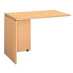 Garage　パソコンデスク　fantoni　GF用連結天板L型 GF-106L 木目 W600×D1000×H720mm　（ガラージ/ガラーヂ/ガレージ/ファントーニ/オフィス家具/SOHO/ソーホ