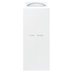 Garage　収納庫/本棚/書棚/シェルフ KK扉　5段用 KK-180D 白/8取っ手 W792×D17×H1840mm （ガラージ/ガラーヂ/ガレージ/オフィス家具/SOHO/ソーホー/事務所/お