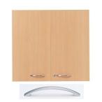 Garage　収納庫/本棚/書棚/シェルフ KK扉　2段用 KK-70D 木/8 W792×D17×H734mm （ガラージ/ガラーヂ/ガレージ/オフィス家具/SOHO/ソーホー/事務所/おしゃれ/シ