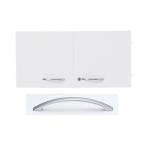 Garage　収納庫/本棚/書棚/シェルフ KK扉　1段用 KK-40D 白/8取っ手 W792×D17×H390mm （ガラージ/ガラーヂ/ガレージ/オフィス家具/SOHO/ソーホー/事務所/おし