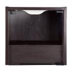Garage　キューブコンポ　配線ユニット R350-WD濃木目