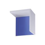 Garage グリッド収納庫GR　上乗せ増設ユニット　GR-0404Y　ウォーターブルー （ガラージ/ガレージ/家具）