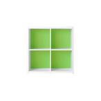 Garage グリッド収納庫GR　2段2列セット　GR-0808　マスカットグリーン （ガラージ/ガレージ/家具）