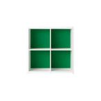 Garage グリッド収納庫GR　2段2列セット　GR-0808　パセリグリーン （ガラージ/ガレージ/家具）