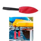 カヤックカヌーの赤い安全旅行旗曳航警告旗ドロップ型