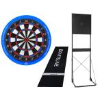 ダーツボード セット ダーツライブ ゼロボード & ダーツボードスタンド アルテミス & Home防炎スローマット (ダーツボード 自宅)