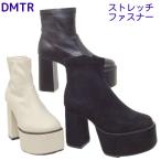 ショッピング厚底 厚底ショートブーツ デメテル DMTR 638 ビジュアル系 ゴシック スタイルアップ ストレッチ オールシーズン ゴスロリ