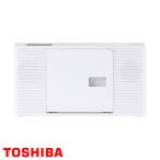  Toshiba AX-CR40-W CD радио качество звука переключатель функция установка English( голос ясно ) режим вертикальный тонкий белый AXCR40W [ бесплатная доставка ]