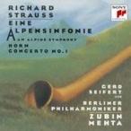 ズービン・メータ／R.シュトラウス：アルプス交響曲／家庭交響曲 他 【CD】