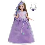 Yahoo! Yahoo!ショッピング(ヤフー ショッピング)リカちゃん キラチェン ドレスセット パープルフラワープリンセス おもちゃ こども 子供 女の子 人形遊び 洋服 3歳