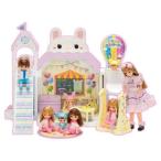 Yahoo! Yahoo!ショッピング(ヤフー ショッピング)リカちゃん ながーいすべりだい ニコニコようちえん おもちゃ こども 子供 女の子 人形遊び ハウス 3歳