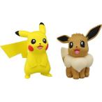 Yahoo! Yahoo!ショッピング(ヤフー ショッピング)ポケットモンスター モンスターコレクションエクストラ ESP_10 ピカチュウ＆イーブイ おもちゃ こども 子供 スポーツトイ 外遊び 4歳 ポケモン
