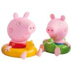 Peppa Pig ペッパ＆ジョージ おふろフィギュアおもちゃ こども 子供 知育 勉強 3歳