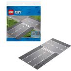 レゴ シティ ロードプレート 直線道路とT字路 60236おもちゃ こども 子供 レゴ ブロック 5歳 LEGO