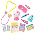 ハローキティ おしゃべりお医者さんセットおもちゃ こども 子供 女の子 ままごと ごっこ 3歳