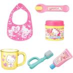 メルちゃん おせわパーツ ハローキティ おしょくじ＆はみがきセットおもちゃ こども 子供 女の子 人形遊び 小物 3歳